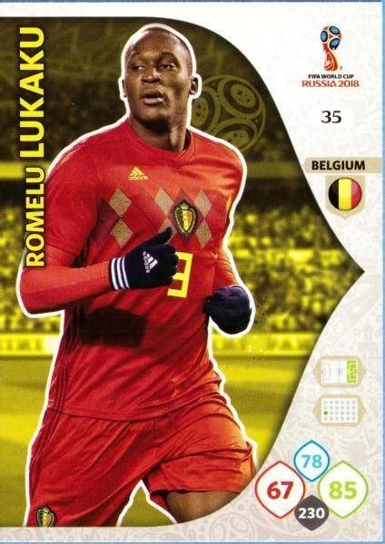 Romelu Lukaku Belgium Russia 2018 Fifa World Cup Adrenalyn Xl Card 35