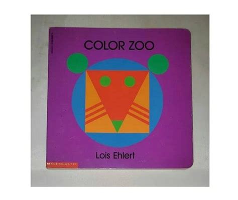 Color Zoo By Lois Ehlert Vintage Hardcover 1981 Etsy Hardcover