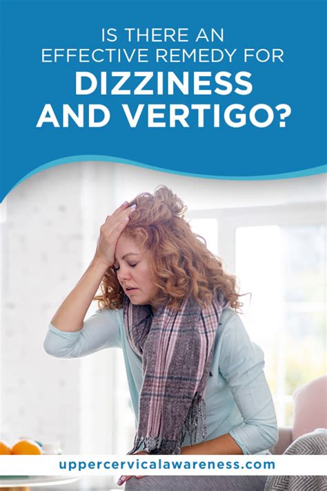 Is There An Effective Remedy For Dizziness And Vertigo