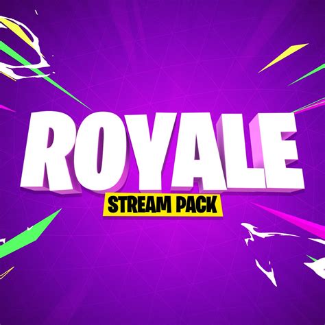 Royale Fortnite Inspired Stream Overlays Package Getrekt