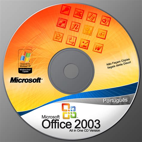 Microsoft Office 2003 Cd Psd By V1t0rsouz4 On Deviantart