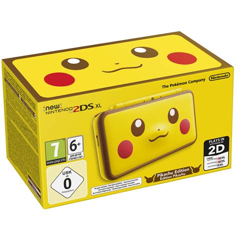 Nintendo New 2ds Xl Pikachu Limited Edition Console Nintendo 3ds