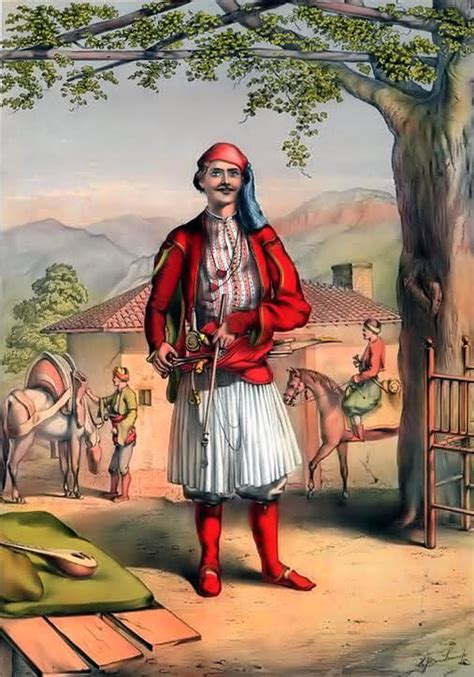 The Albanian Warrior In 1786 By Eduartinehistorise On Deviantart