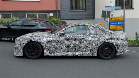 2025 Bmw M2 Cs Spied Up Close Looking Mean Under Camo