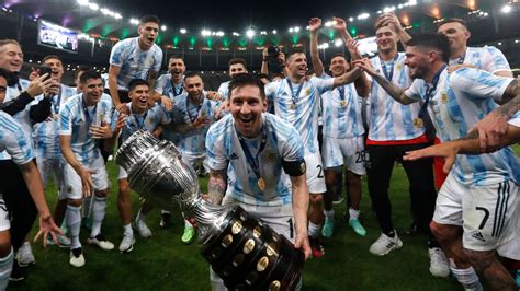 Messis Argentina Has Its Maracanazo Beat Brazil In The Copa América