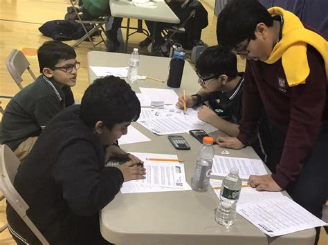 our mathletes from cjcp new brunswick participated in the math league elementary math contest on