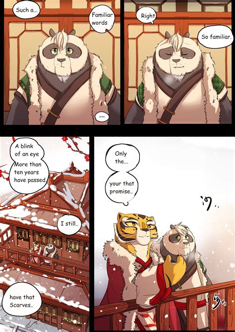 7oy7iger kung fu panda comic art fan art