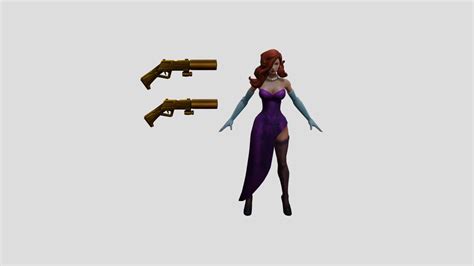 Secret Agent Miss Fortune Download Free 3d Model By Syriadilla