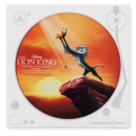 The Lion King Picture Disc Vinyl Lp Record Oh My Disney 90s