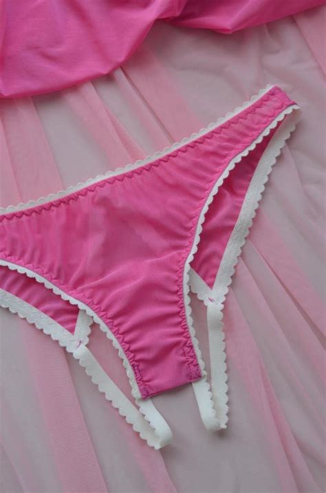 mujeres ropa de dormir e intimates bragas hechas a mano etsy pink panties underwear panties