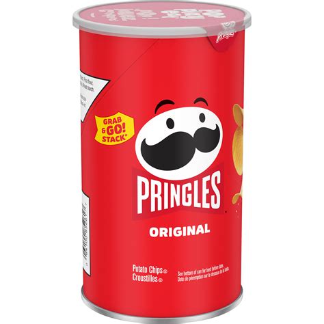 Pringles Grab And Go Stack Original Potato Chips Smartlabel