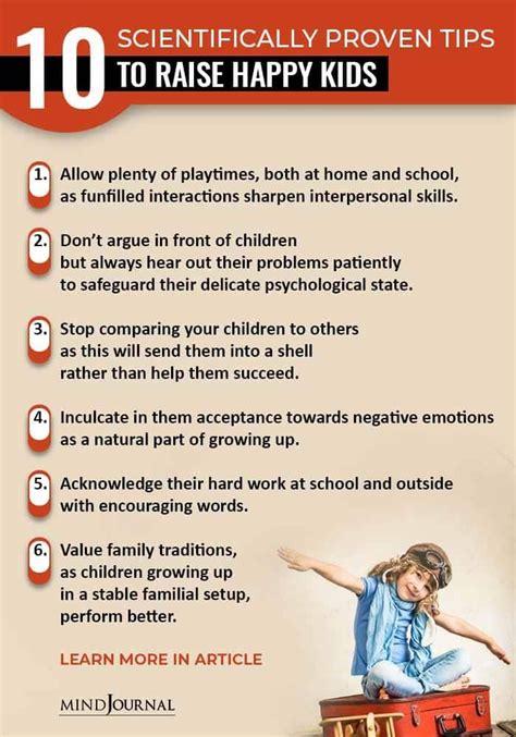 10 Scientifically Proven Tips To Raise Happy Kids Artofit