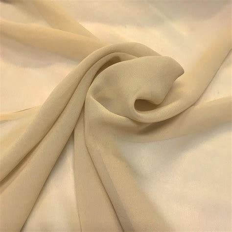 100 Pure Silk Georgette Chiffon Fabric 44 Wide Bty Drape Blouse Dress