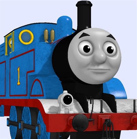 Rigged Thomas The Tank Engine 3d Models For Download Turbosquid
