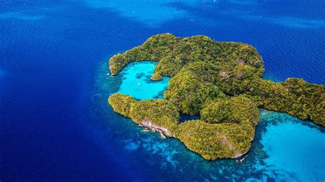 Palau Islands From Above Backiee
