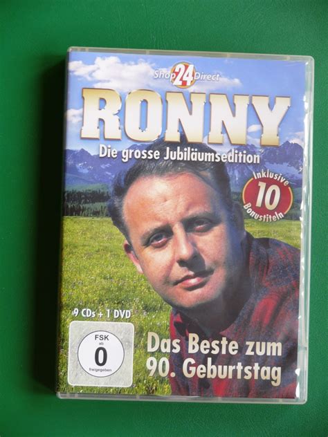 Ronny Das Beste Zum 90 Geburtstag 9 Cd 1 Dvd Księżpol Kup