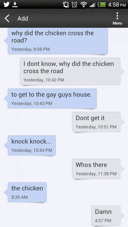 Knock Knock Funny Chicken Jokes On The Outside You Might Pretend To