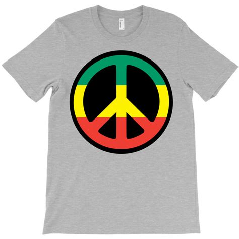 Custom Peace Symbol T Shirt By Jonybravo2000 Artistshot