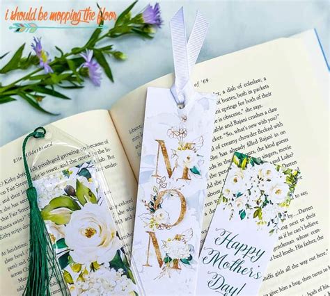 free printable mother s day bookmarks i should be mopping the floor