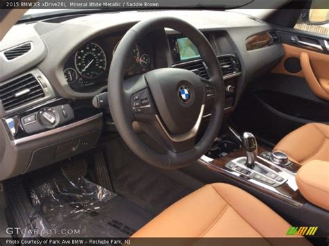 With targeted measures focusing on aerodynamics, bmw has optimised drag coefficient and efficiency as well as interior acoustics. 2015 X3 xDrive28i Saddle Brown Interior Photo No. 103466829 | GTCarLot.com