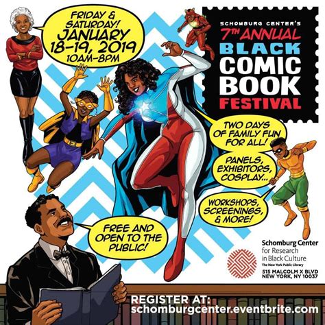 Black Comic Book Festival At Schomburg Center Art Is By Edgardo Miranda