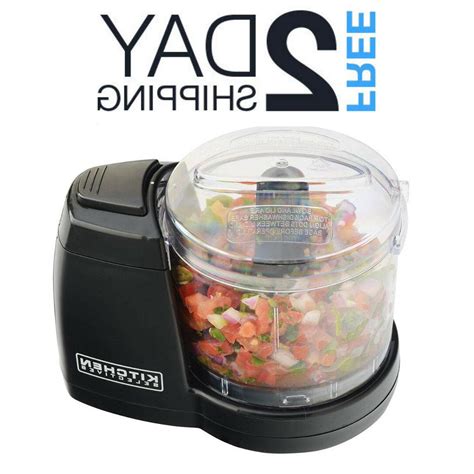 Electric Food Chopper Mini Processor Small Compact Vegetable