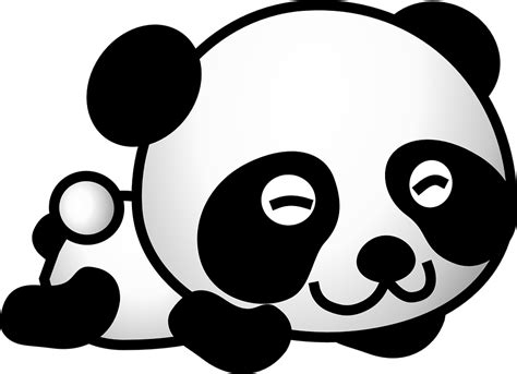 Panda Oso Lindo · Gráficos Vectoriales Gratis En Pixabay