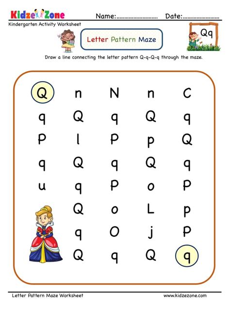English For Kids Step By Step October 2020 Letter Q Coloring