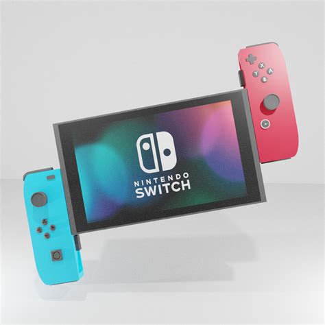 Artstation Nintendo Switch Made In Blender
