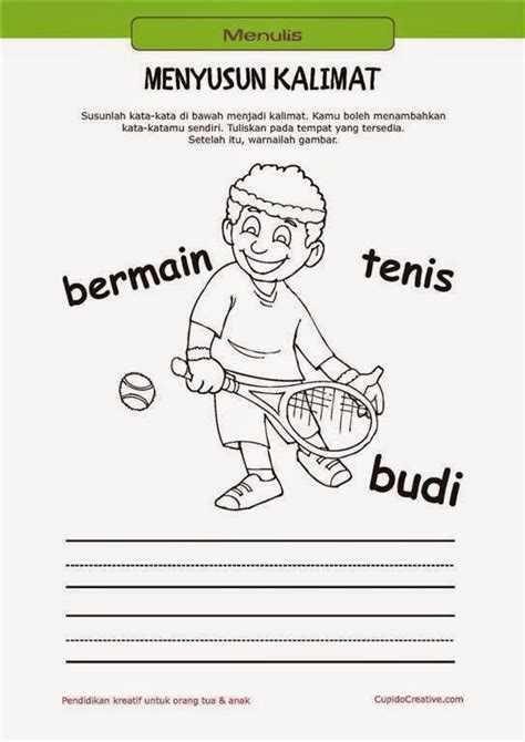 Sep 07, 2020 · belajar membaca menulis anak tk sd menyusun kata menjadi kalimat soal bahasa indonesia untuk anak tk. Kalimat Untuk Anak Belajar Membaca - Yuk Kita Belajar