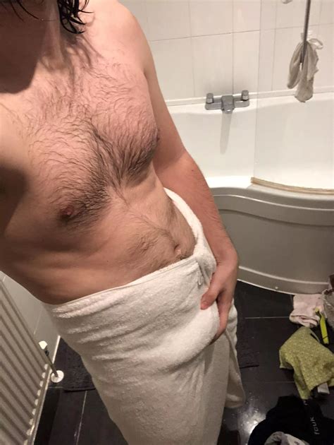 Just My Thick Cock In My Towel Nudes In CockOutline Onlynudes Org