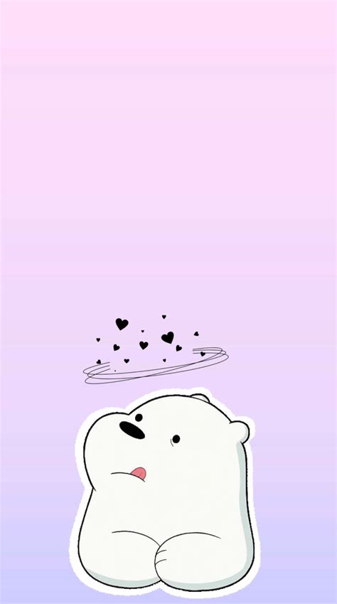 We Bare Bears Ice Bear Iphone Wallpaper ️ Webearbears Icebear