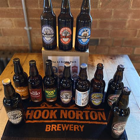 Twelve Bottle Beer Pack Hook Norton Brewery