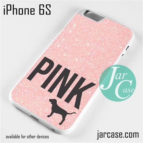 Light Glitter Pink Victorias Secret Phone Case For Iphone 66s6 Plus