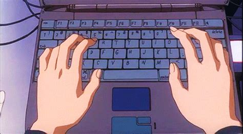 Anime Boy Typing  Monorail From Contemporary To Epcot