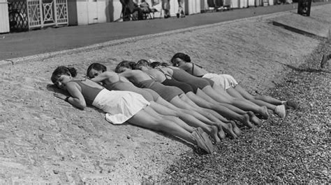 Glamour And Risk Vintage Sunbathing PHOTOS Weather Com Vintage
