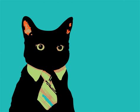 Free Download Business Cat Meme Meme Hd Wallpaper