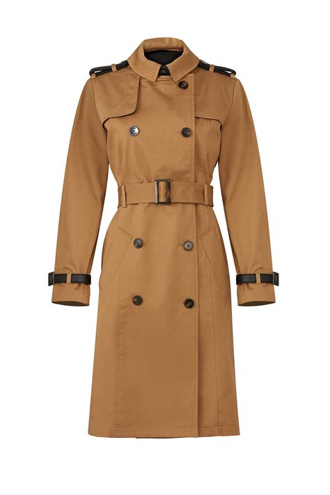 Dark Khaki Trench Coat by The Kooples for $39 | Rent the Runway