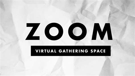 Online Community Zoom Tutorial For Virtual Gatherings Youtube