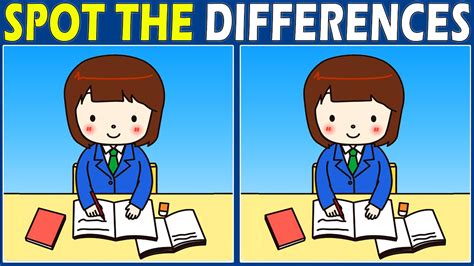 Find 3 Differences Spot The Differences For Amazing Brainpower 163