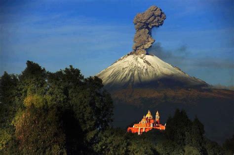 Popocatepetl Volcano Explodes Three Times In The Last 24 Hours In