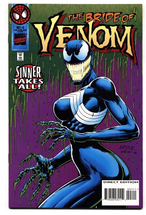 Venom Sinner Takes All She Venom Comic Book Marvel Nm Comic Books Bronze Age