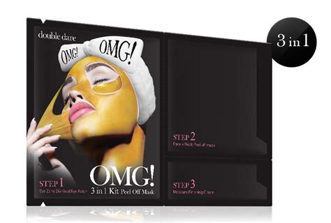 Double Dare Omg 3 In1 Kit Peel Off Mask Salondirect