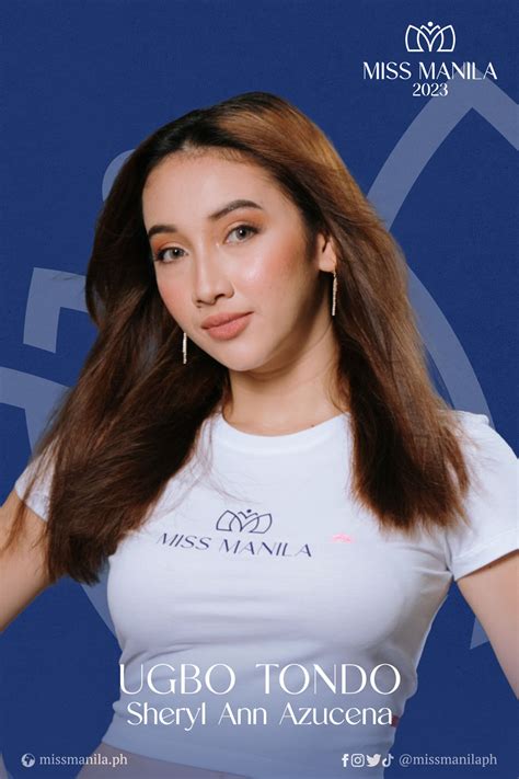 Candidate Sheryl Ann Azucena Miss Manila 2023 Beauty Pageant