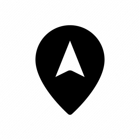 Compass Direction Location Map Navigating Pin Icon Download On Iconfinder