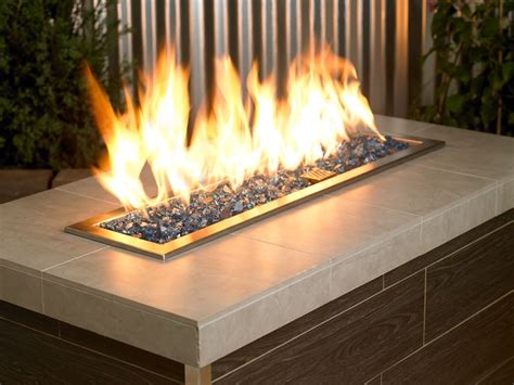 Fire Pit Glass Reflective Blue Pacific 1 2
