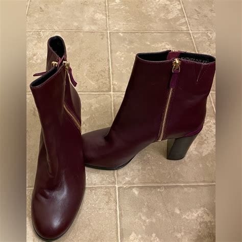 Katherine Kelly Shoes Katherine Kelly Leather Bootie Poshmark