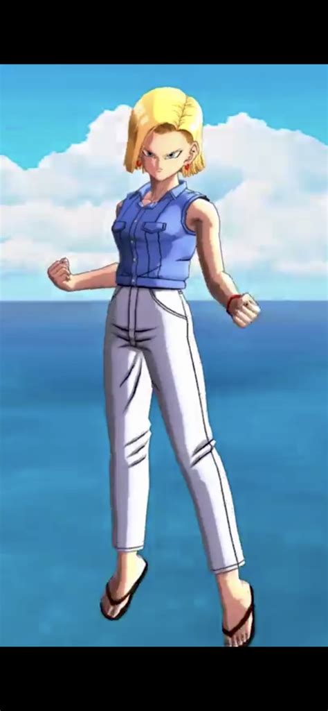 anime feet dbz legends android 18