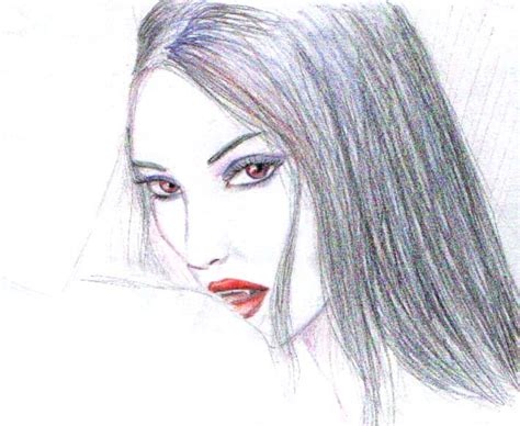 Female Vampire Drawings Female Vampire By Dashinvaine Vampire
