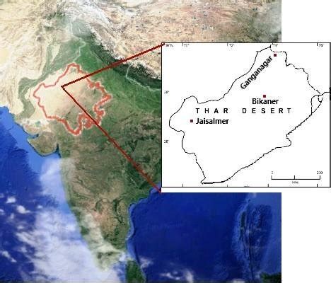 India Map Thar Desert This Map Shows A Combination Of Vrogue Co